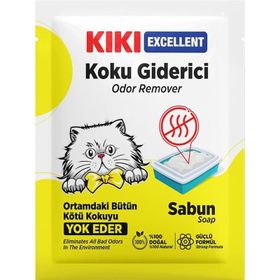 Kiki Excellent Koku Giderici Sabun Kokulu 25 gr Kedi Kumu