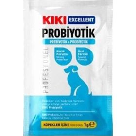 Kiki Excellent Köpekler için 1 gr Toz Probiyotik ve Prebiyotik Saşe