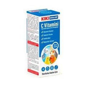 Kiki Excellent Kuşlar İçin 25 ml C Vitamini