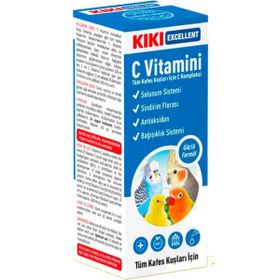 Kiki Excellent Kuşlar İçin 25 ml C Vitamini