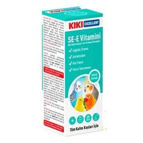 Kiki Excellent Kuşlar İçin 25 ml SE-E Vitamini