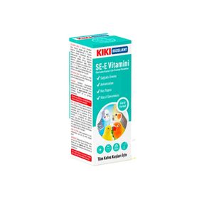 Kiki Excellent Kuşlar İçin 25 ml SE-E Vitamini