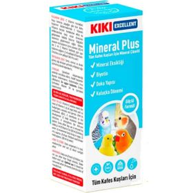 Kiki Excellent Kuşlar İçin Mineral Plus 25 ml Vitamin
