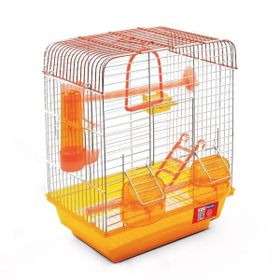 Kiki Excellent Portatif 38x29x20 cm Düz Muhabbet Kuşu Kafesi