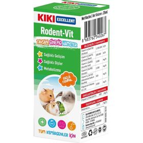 Kiki Excellent Rodent Vit Kemirgenler İçin 25 ml MultiVitamin