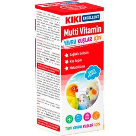 Kiki Excellent Yavru Kuşlar İçin Mineral Plus 25 Vitamin