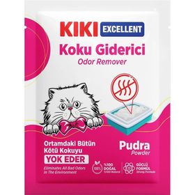 Kiki Pudra Kokulu 25 gr Excellent Kedi Kumu Koku Giderici
