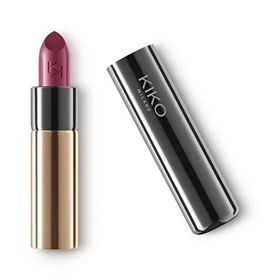 Kiko 142 Deep Mauve Gossamer Emotion Creamy Lipstick Ruj