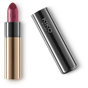 Kiko 142 Deep Mauve Gossamer Emotion Creamy Lipstick Ruj