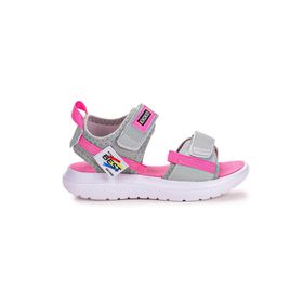 Kiko 200 Gri Kids Cırtlı Yürüyüş Kız/Erkek Çocuk Sandalet