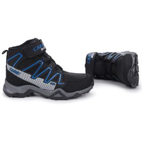 Kiko Kids 2011 Siyah-Beyaz-Saks Günlük Cırtlı Termo Taban Erkek Çocuk Bot