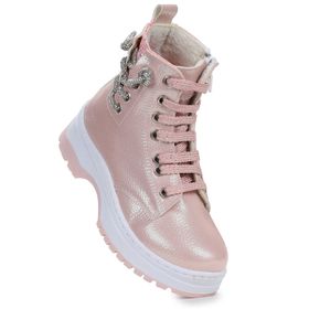 Kiko Kids 621 Vakko Taşlı Termo Taban Kız Çocuk Bot