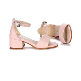Kiko Kids 769 Pudra Cilt Kız Çocuk Sandalet