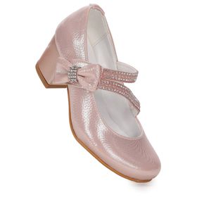 Kiko Kids Aisha Vakko Günlük Kız Çocuk 4 cm Topuklu Abiye Ayakkabı