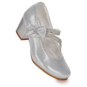 Kiko Kids Aisha Vakko Günlük Kız Çocuk 4 cm Topuklu Abiye Ayakkabı