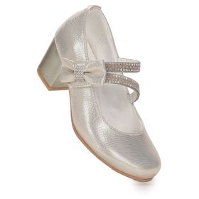 Kiko Kids Aisha Vakko Günlük Kız Çocuk 4 cm Topuklu Abiye Ayakkabı