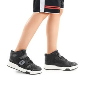 Kiko Kids Carla Bağcıklı Basketbol Siyah Erkek Çocuk Spor Ayakkabı