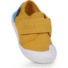 Kiko Kids Catly Cırtlı İlk Adım Ortopedik Sarı Kız Bebek Günlük Ayakkabı