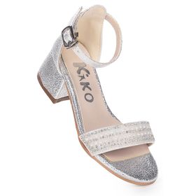 Kiko Kids Elinor Çatlak Günlük Kız Çocuk 3 cm Topuklu Sandalet Abiye Ayakkabı
