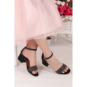 Kiko Kids Elinor Çatlak Günlük Kız Çocuk 3 cm Topuklu Sandalet Abiye Ayakkabı