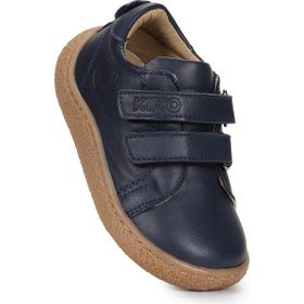 Kiko Kids Luqa %100 Deri Günlük Lacivert Erkek Bebek Spor Ayakkabı