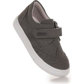 Kiko Kids Richie Cırtlı İlk Adım Füme Erkek Bebek Günlük Ayakkabı