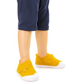 Kiko Kids Rosie Cırtlı Sarı Erkek Bebek Günlük Ayakkabı