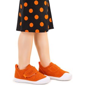 Kiko Kids Rosie Cırtlı Turuncu Kız Bebek Günlük Ayakkabı