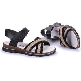Kiko Kids Şb 2843-47 Siyah Kız Çocuk Sandalet
