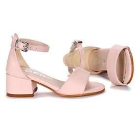 Kiko Kids Sheila Cilt Günlük Kız Çocuk 4 cm Topuklu Abiye Ayakkabı