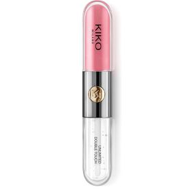 Kiko No:111 Satin Pink Camellia Unlimited Double Touch Parlak Likit Ruj
