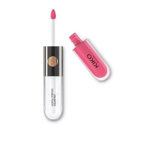 Kiko No:111 Satin Pink Camellia Unlimited Double Touch Parlak Likit Ruj