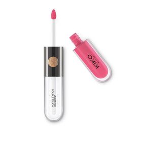 Kiko No:111 Satin Pink Camellia Unlimited Double Touch Parlak Likit Ruj