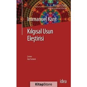 KILGISAL USUN ELEŞTİRİSİ - IMMANUEL KANT