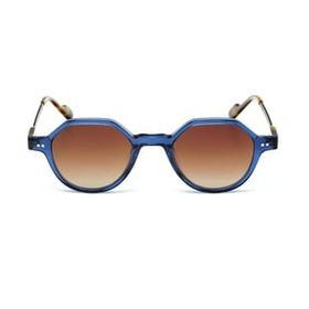 Kilian Capelli C4 46 Unisex Yuvarlak Mavi Kemik Güneş Gözlüğü