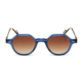 Kilian Capelli C4 46 Unisex Yuvarlak Mavi Kemik Güneş Gözlüğü