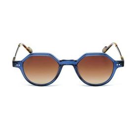 Kilian Capelli C4 46 Unisex Yuvarlak Mavi Kemik Güneş Gözlüğü