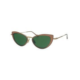 Kilian Estate C4 50 Cat Eye Şeffaf Kahverengi Kombine Kadın Güneş Gözlüğü