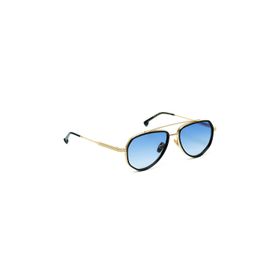 Kilian Immagine C2 Y3 55 Unisex Geometrik Gold Metal Güneş Gözlüğü