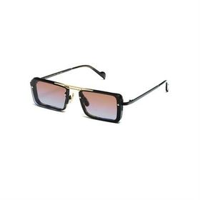 Kilian Magico C1 57 Unisex Dikdörtgen Gold Metal Güneş Gözlüğü