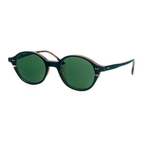 Kilian Mille C1 48 Yuvarlak Siyah Kahverengi Kemik Unisex Güneş Gözlüğü