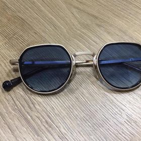 Kilian Rame C1 46 Unisex Oval Gold Metal Güneş Gözlüğü
