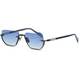 Kilian Tremante C4 53 Geometrik Siyah Metal Unisex Güneş Gözlüğü