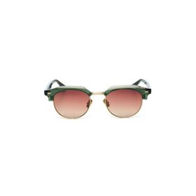 Kilian Vita C4 53 Unisex Yuvarlak Şeffaf Yeşil Kemik Güneş Gözlüğü
