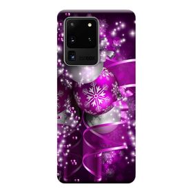 Kılıf Merkezi 122 Samsung Galaxy S20 Ultra SM-G988B Kar Tanesi Baskılı Silikon Kılıf