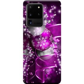 Kılıf Merkezi 122 Samsung Galaxy S20 Ultra SM-G988B Kar Tanesi Baskılı Silikon Kılıf
