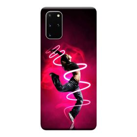 Kılıf Merkezi 133 Samsung Galaxy S20 Plus SM-G985F Hip Hop Bayan Baskılı Silikon Kılıf