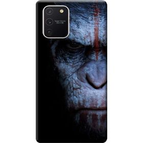 Kılıf Merkezi 147 Samsung Galaxy S10 Lite SM-G770F Maymun Face Baskılı Silikon Kılıf