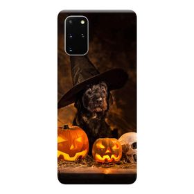 Kılıf Merkezi 197 Samsung Galaxy S20 Plus SM-G985F Bal Kabağı Baskılı Silikon Kılıf