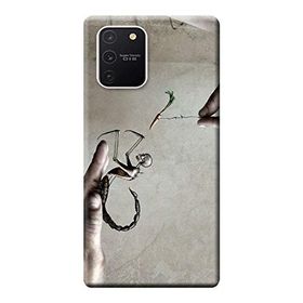 Kılıf Merkezi 239 Samsung Galaxy S10 Lite SM-G770F Abstract Baskılı Silikon Kılıf